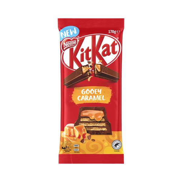 KitKat Gooey Caramel Chocolate Block