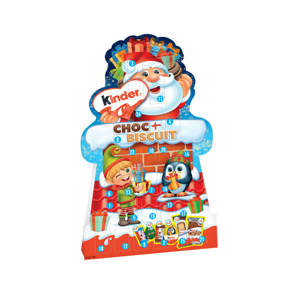 Buy KINDER ADVENT CALENDAR CHOCO BISCUIT Coles