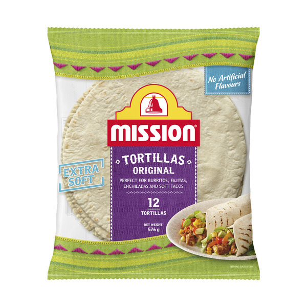 Mission Original Burrito 12 Tortillas