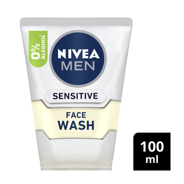 Nivea Men Face Wash for Sensitive Skin + Chamomile & Vitamin E