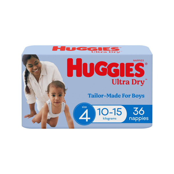 Huggies Ultra-comfort Stage 4 Boy Diapers