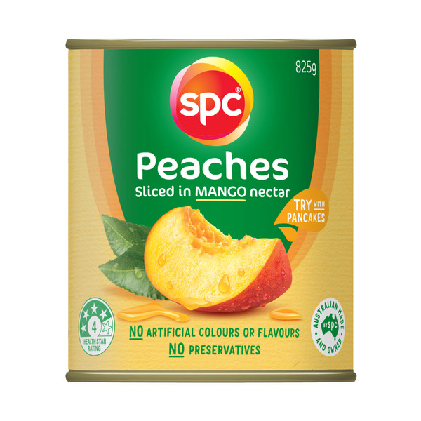 Peaches Sliced In Mango Nectar