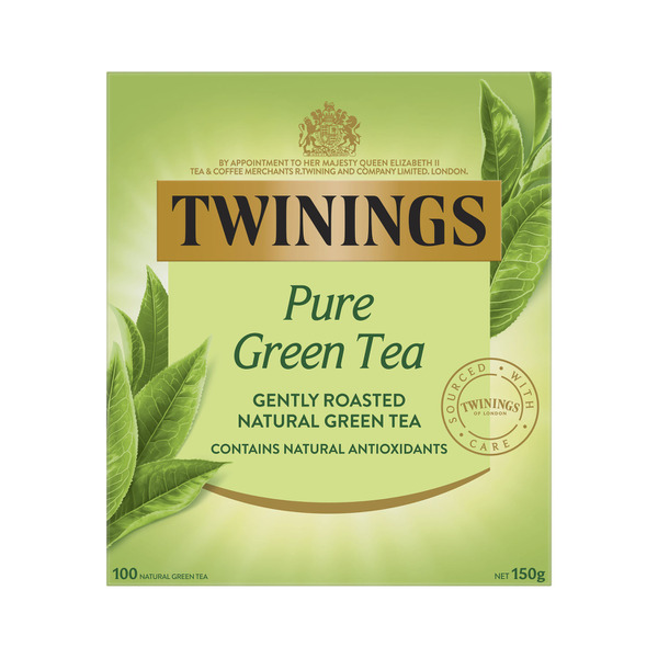 Twinings Pure Green Tea Bags 100 pack 150g