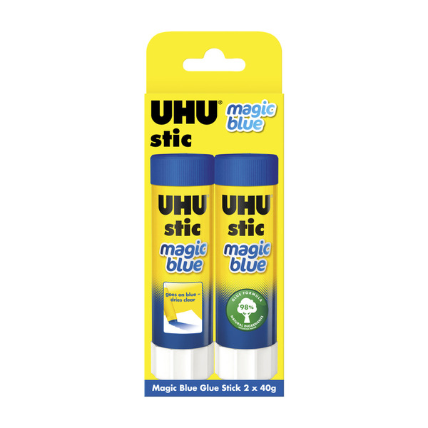 UHU Stic Magic Blue Glue Sticks