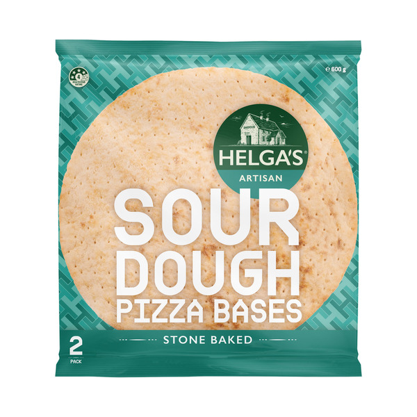 Helga's Sourdough Pizza Base 2pack | 600g