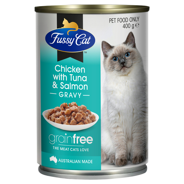 Fussy cat grain 2024 free wet food