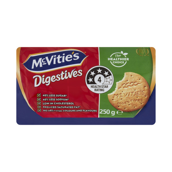 Mcvities Healthy Choice Digestives Plain