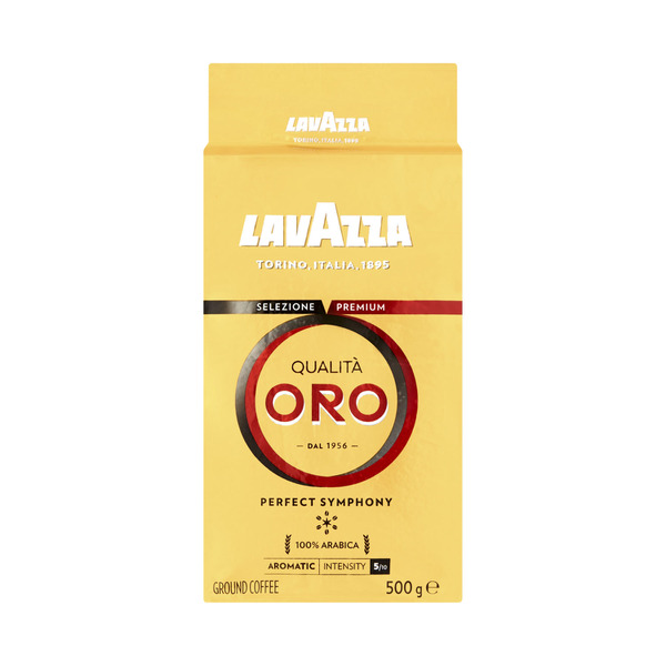 Lavazza Qualita Oro Medium Roast Smooth Ground Coffee