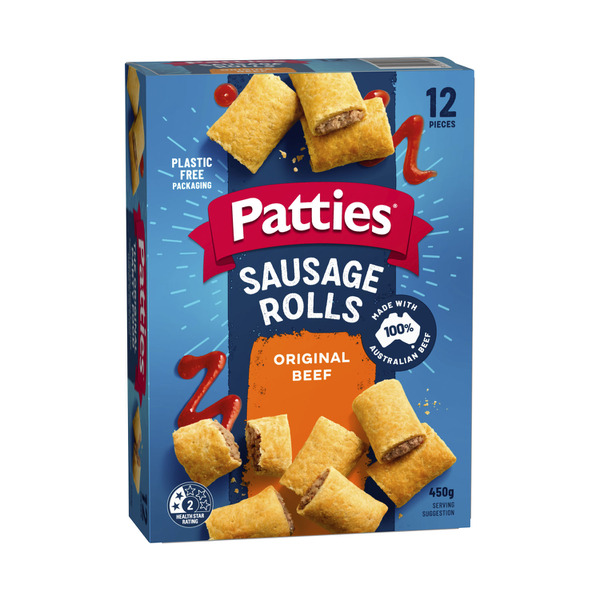 Patties Frozen Party Sausage Rolls 12 pack