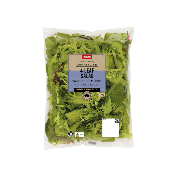 Buy Coles 4 Leaf Salad Mix 120g | Coles