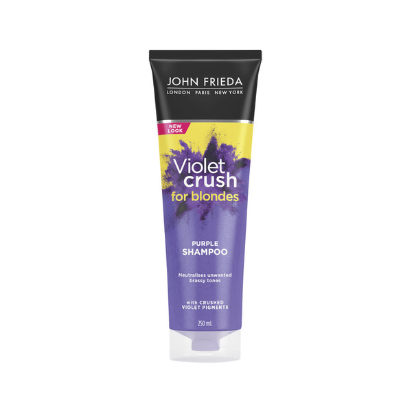 John Frieda Violet Crush Purple Shampoo Tone Refresh 250mL