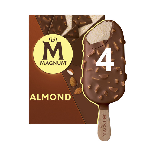 Magnum Ice Cream Almond 4Pack