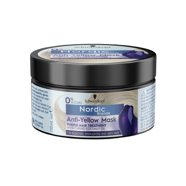 Schwarzkopf Nordic Blonde Anti-Yellow Purple Mask