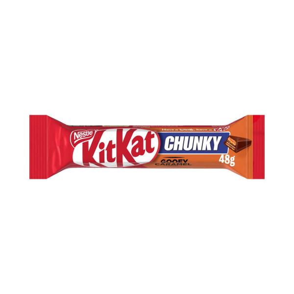 Nestle Kitkat Chunky Caramel Milk Chocolate Bar