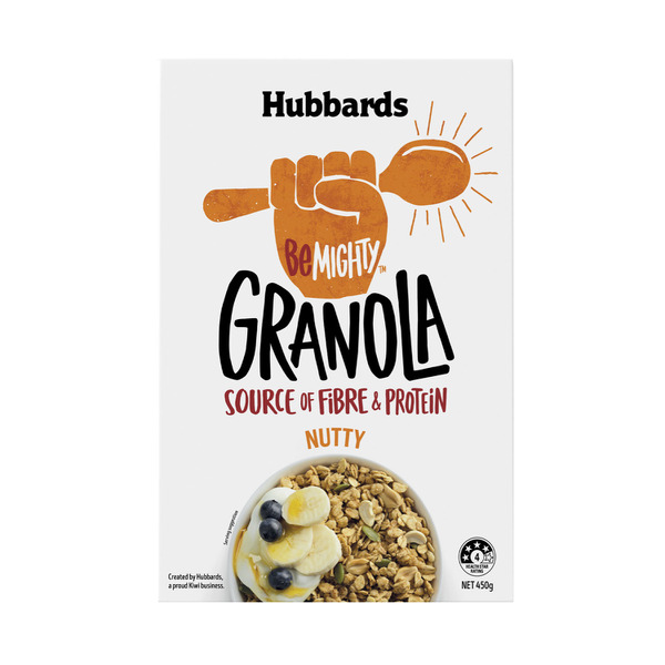 Hubbards Be Mighty Granola Nutty