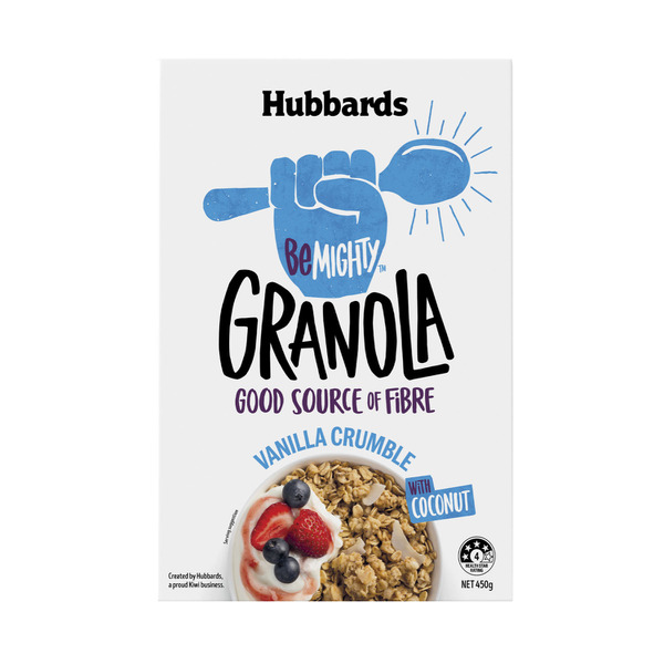 Hubbards Be Mighty Granola Vanilla Crumble