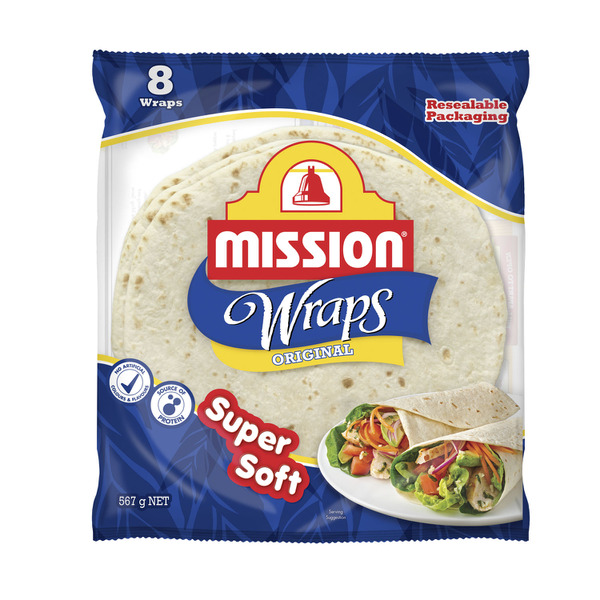 Mission Original Wraps 8 pack | 567g