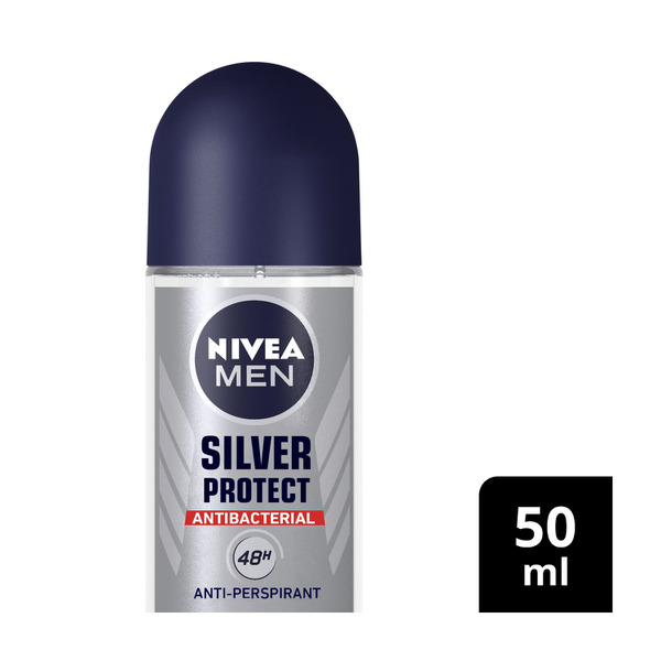 Nivea Men Silver Protect Antiperspirant Roll On Deodorant