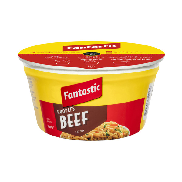 Fantastic Snack Size Beef Noodle Bowl