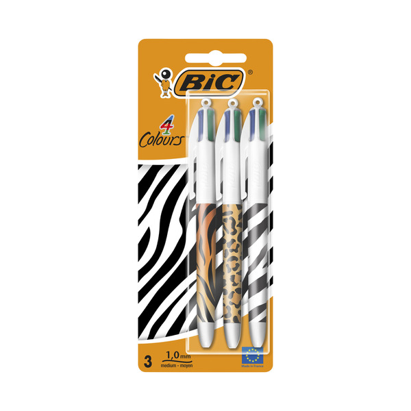 Bic 4 Colours Pens Limited Edition 3 Pack