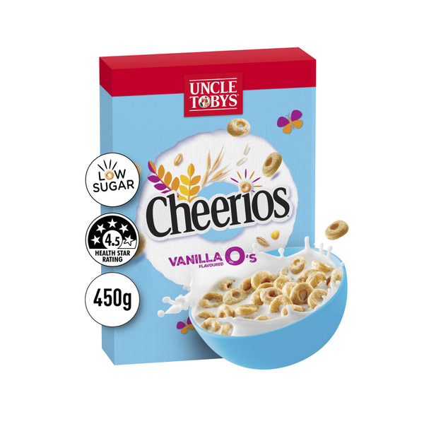 Uncle Tobys Cheerios Low Sugar Breakfast Cereal