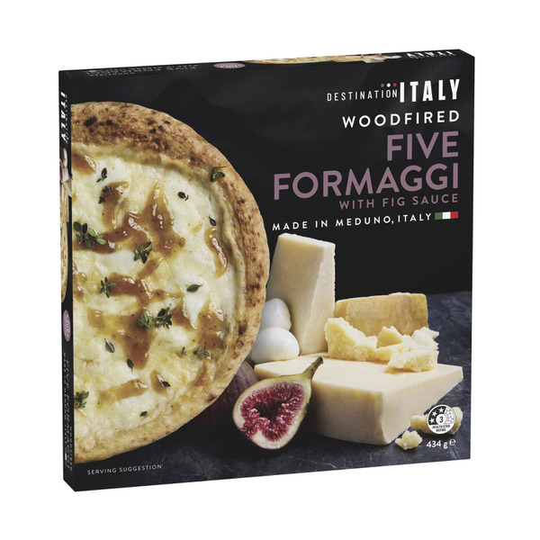 5 Formaggi With Fig Sauce Pizza