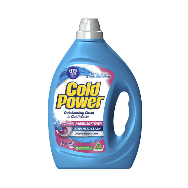 Cold Power Laundry Liquid With A Touch Of Fabric Softene