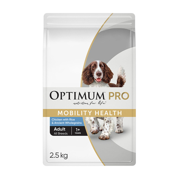 Optimum Pro Adult Dry Dog Food Mobility Health Chicken With Rice