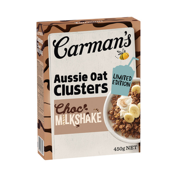 Aussie Oat Clusters Limited Edition Choc Milkshake