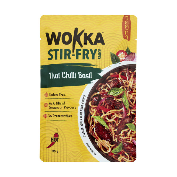 Wokka Thai Chilli Basil Stir Fry Sauce