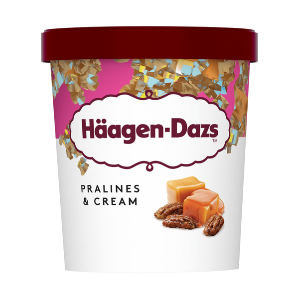 Haagen-Dazs Ice Cream Pralines & Cream