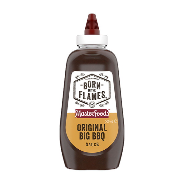 Masterfoods Born In The Flames Original Big BBQ Sauce