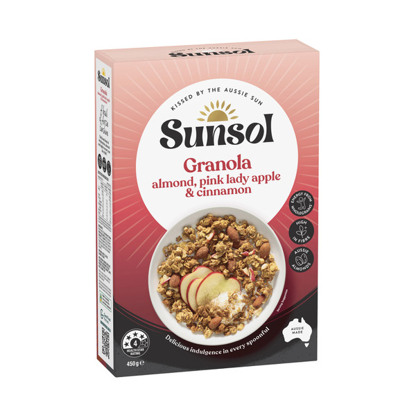 Sunsol Granola Pink Lady Apple Crumble