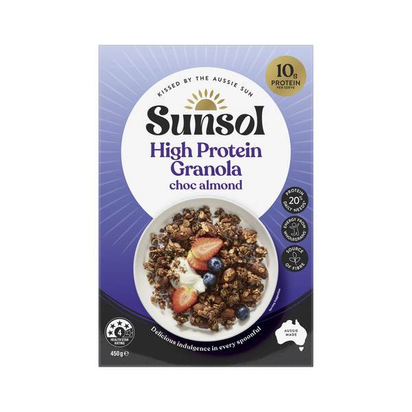 Sunsol Protein Granola Chocolate Almond Crunch