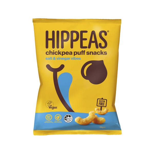 Hippeas Chickpea Puff Snacks Salt & Vinegar Vibes