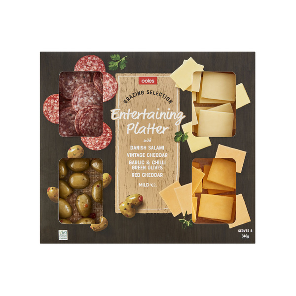 Coles Cheese Entertaining Platter