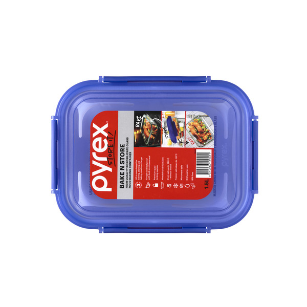 Pyrex Bake N Store Glass Container 1.52L 1 each