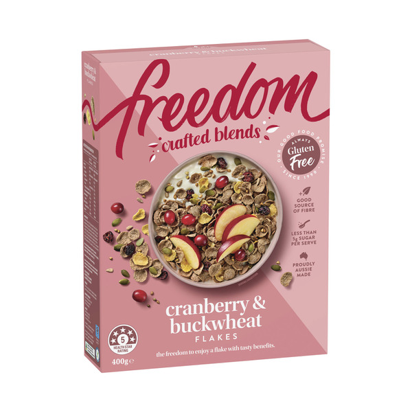 Freedom Crafted Blends Cranbery & Buckwheat Flakes
