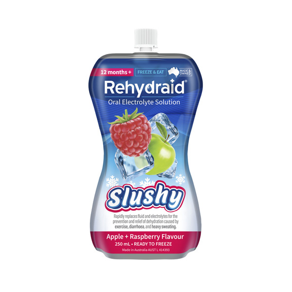 Rehydraid Electrolyte Slushy's Apple Raspberry 250mL