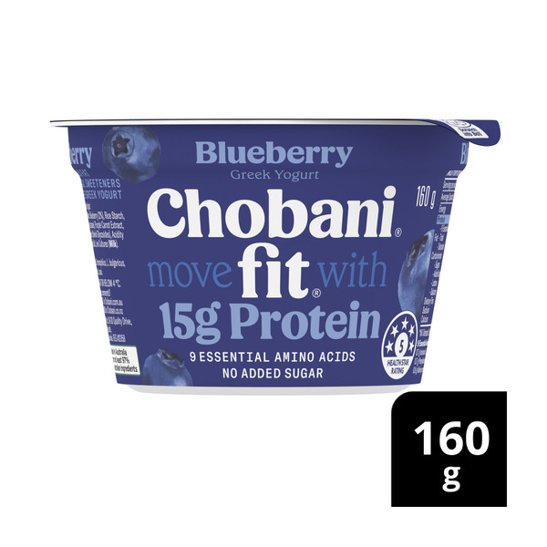 Chobani Fit High Protein Greek Yogurt Blueberry