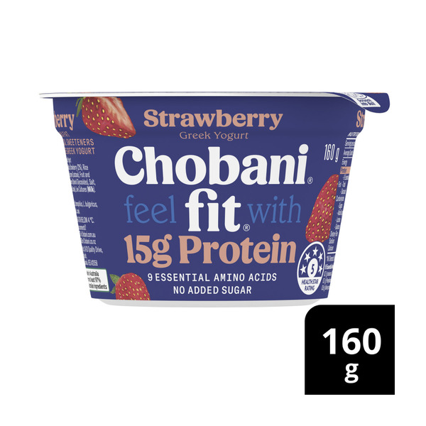 Chobani Fit High Protein Greek Yogurt Strawberry