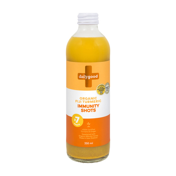 Daily Good Organic Fiji Turmeric Immunity Shots