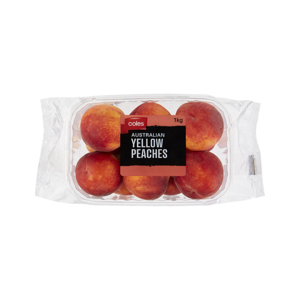 Buy Coles Yellow Peaches 1kg | Coles