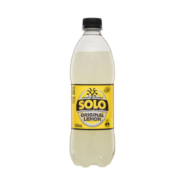 Buy Schweppes Solo Lemon Flavoured Drink 600mL | Coles