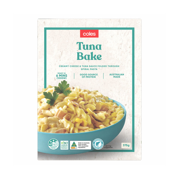 Buy Coles Convenience Meals Tuna Bake 375g Coles