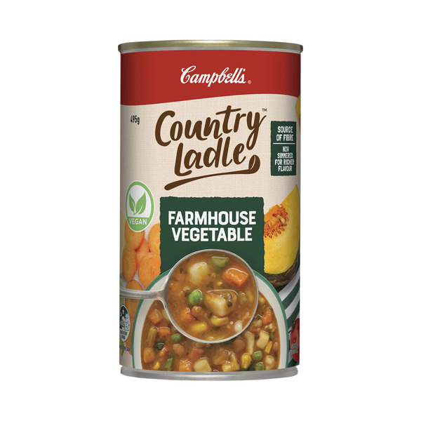 Campbell's Country Ladle Soup Can Farmhouse Vegetable