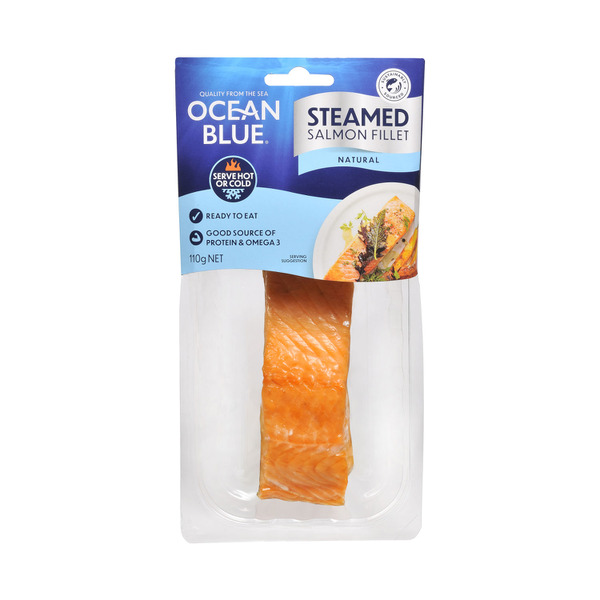 Ocean Blue Steamed Salmon Portions Natural