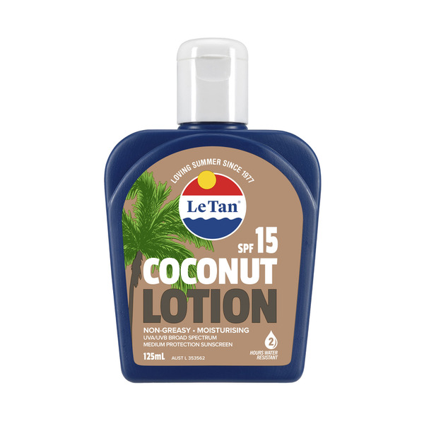 Le Tan SPF 15 Coconut Lotion