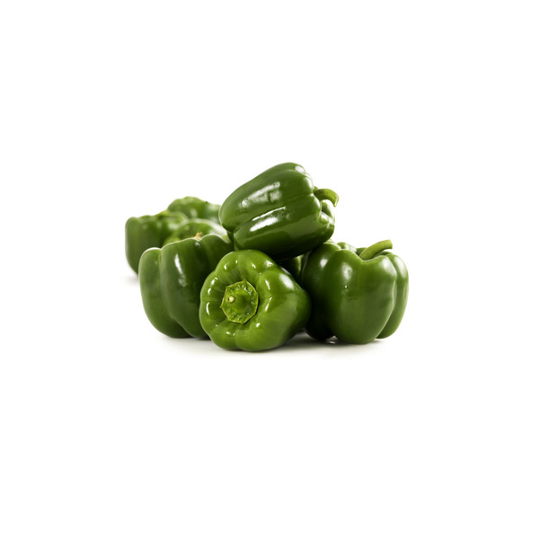 Coles Green Capsicum Loose | Approx. 250g each