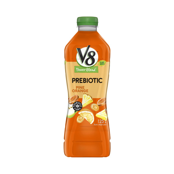 Campbells V8 Power Blend Prebiotics Juice Pine Orange